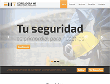 Tablet Screenshot of edificadoramt.com